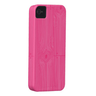 rosa woodgrain iPhone 4 Case-Mate fodral