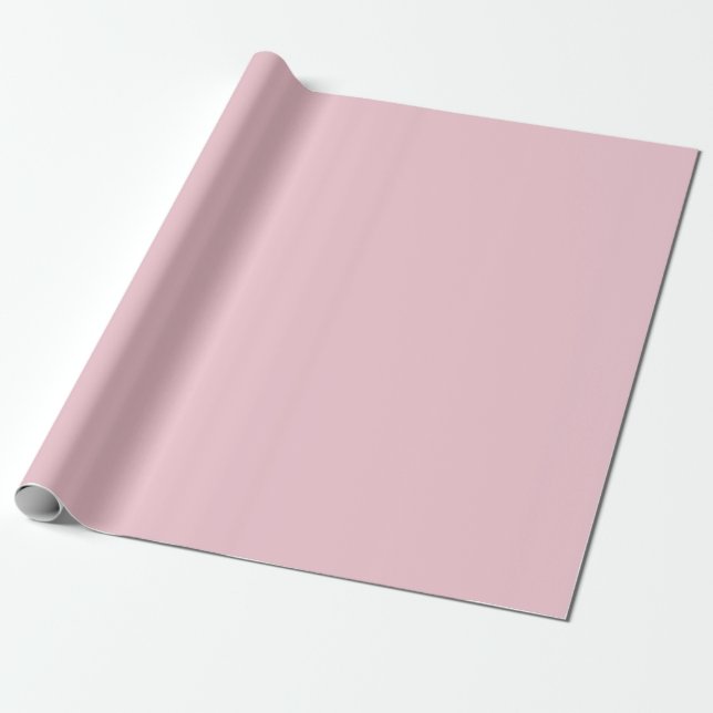 Rosa Wrapping Papprare Presentpapper (Utrullad)