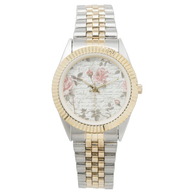  Rosa Wristwatch Armbandsur (Framsida)