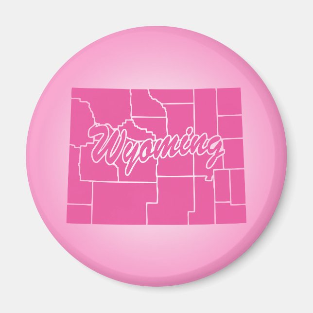 Rosa Wyoming Magnet (Framsidan)