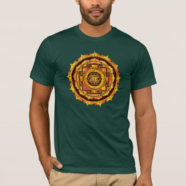 Rosa Yantra T-shirt (Framsida)