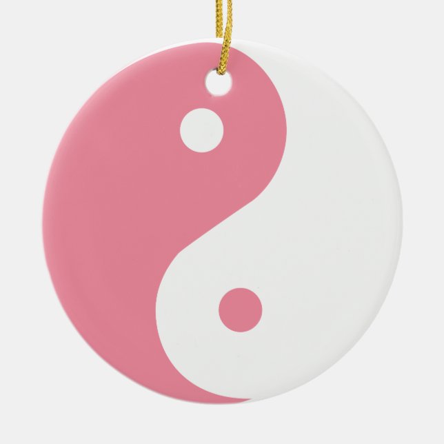 Rosa Yin & Yang ornament (Framsidan)