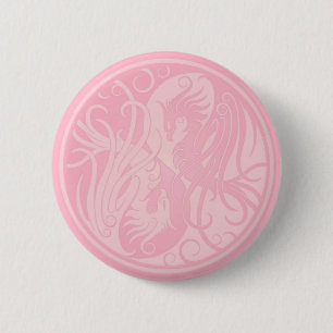 Rosa Yin Yang Phoenix Knapp
