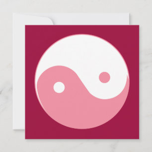 Rosa Yin-Yang Symbol
