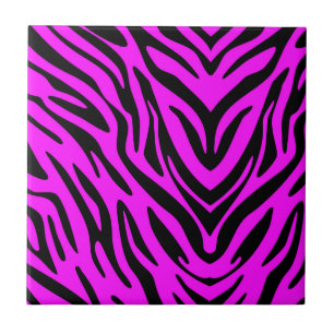Rosa Zebra Kakelplatta
