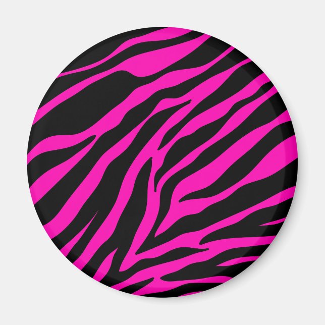 rosa zebra magnet (Framsidan)