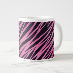 Rosa Zebra Rand Jumbo Mugg
