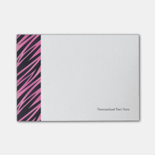 Rosa Zebra Rand Post-it Block