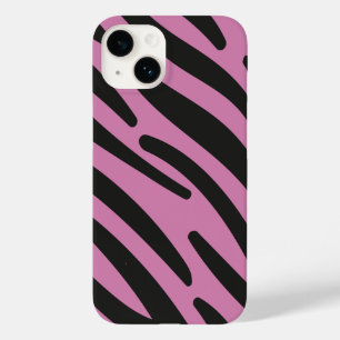 Rosa Zebra Stripe Fodral-Mate