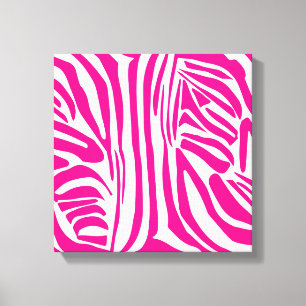 Rosa zebra tryck