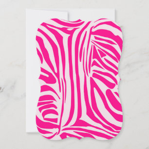 Rosa zebra tryck