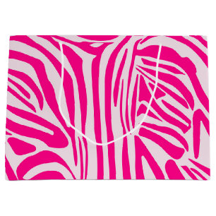 Rosa zebra tryck