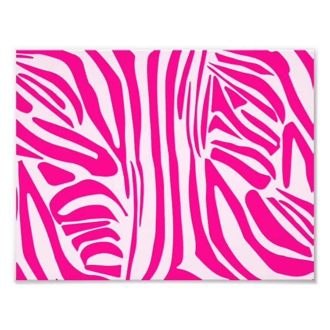 Rosa zebra tryck (Framsidan)