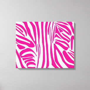 Rosa zebra tryck