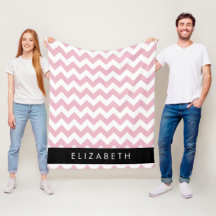 Rosa Zigzag, Rosa Chevron, Wave Mönster, ditt namn