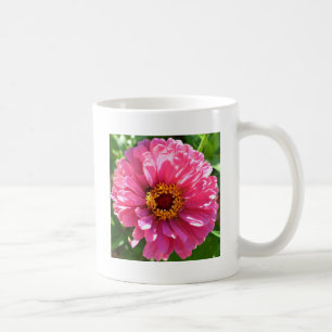 Rosa Zinnia Kaffemugg