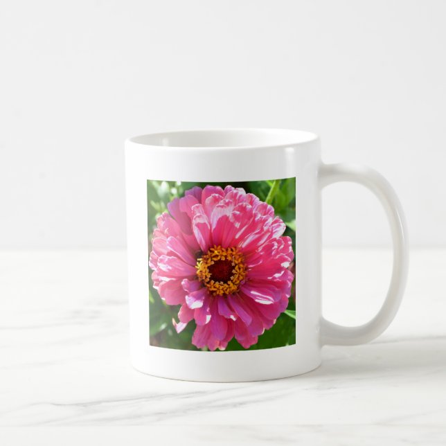 Rosa Zinnia Kaffemugg (Höger)