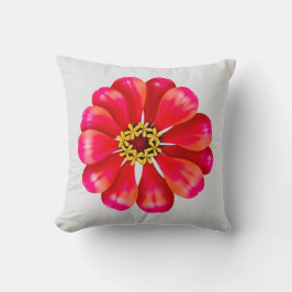 Rosa Zinnia Kudde