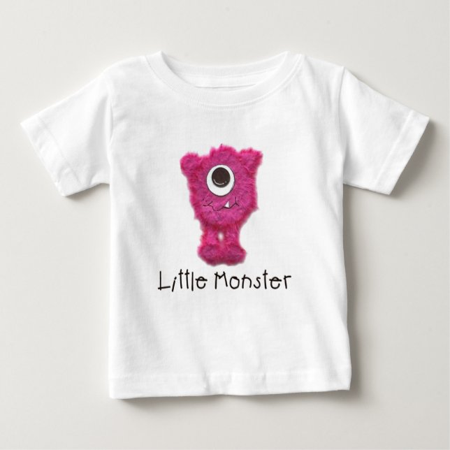 Rosa Zippy Little Monster Long Sleeve Tee (Framsida)