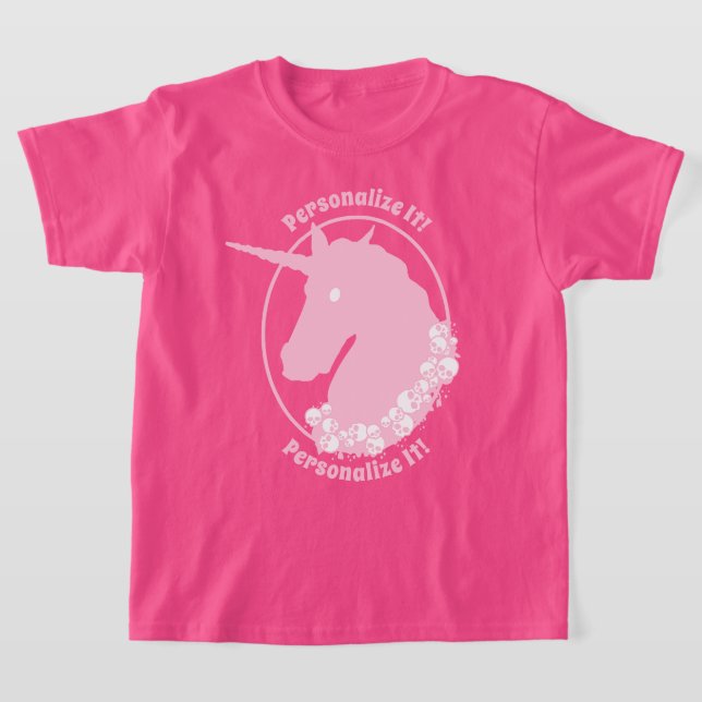ROSA Zombie Unicorn T-Shirt (Laydown)