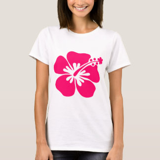 rosaaloha blomma t shirt