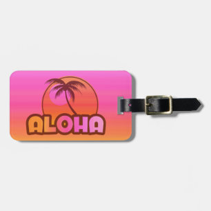 RosaAloha handflatan Bagagebricka