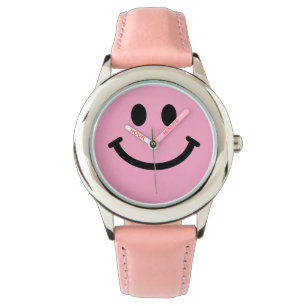 Rosaansikte Armbandsur