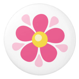 Rosablomma - gullig barnkammaredekorför barn knopp