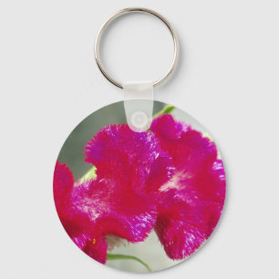 Rosablomma Keychain Nyckelring