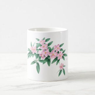 Rosablommamugg vid Ho den Mang hängningen Kaffemugg