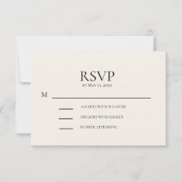 Rosabränd krämbröllop RSVP OSA Kort