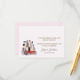 Rosabränd Rosa Guld Sweet Sixteen Tilläggskort