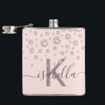 Rosabruna diamanter roseguld monogram skrivstil fickplunta<br><div class="desc">En klassisk rosabruna bakgrund med roseguld falska diamanter. Personalisera och lägg till ett namn och en monogrambokstav. Namnet är skrivet i grått med en stor, modern handskriven stilsnittskrift med svängar. För att behålla svängarna, radera endast provnamnet och lämna mellanrummen eller emojierna före och efter namnet. Perfekt som födelsedagspresent, present till...</div>