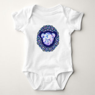 Rosace blå eller röd för baby&child t shirt