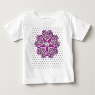 Rosace blå eller röd för baby&child t shirt