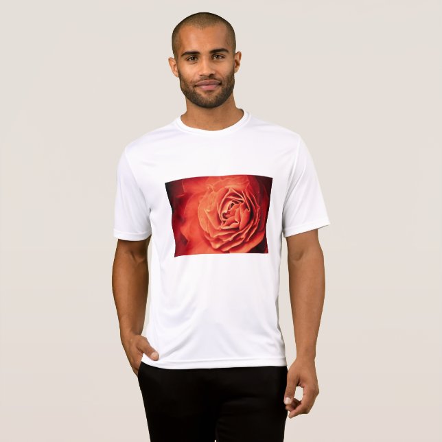 rosafullt liv t shirt (Hel framsida)