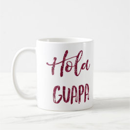 Rosaglitter Hola Guapa Kaffemugg