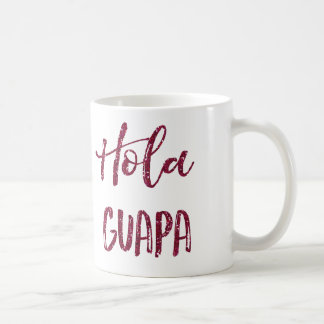 Rosaglitter Hola Guapa Kaffemugg