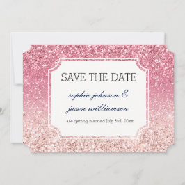 Rosaglitter Spara datum Datumet