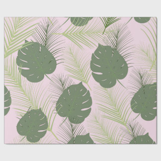 Rosahandflatan som slår in papper presentpapper