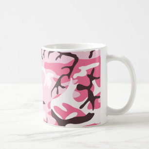 Rosakamouflagemugg Kaffemugg