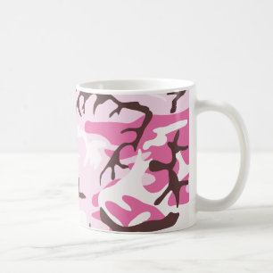 Rosakamouflagemugg Kaffemugg
