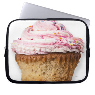 Rosakopptårta, på vitbakgrund, snitt ut laptop sleeve