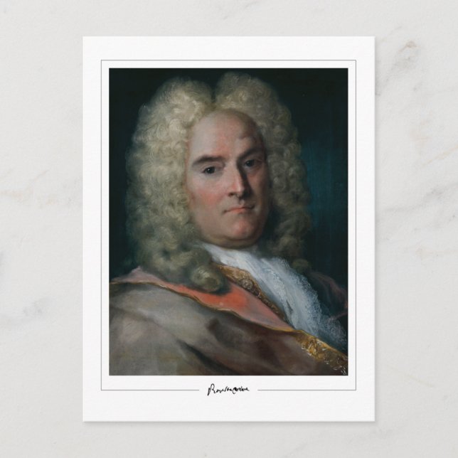 Rosalba Carriera #10 - vykort för konst (Framsida)