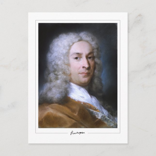 Rosalba Carriera #13 - vykort för konst (Framsida)