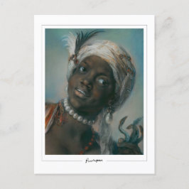 Rosalba Carriera #1 - vykort för konst