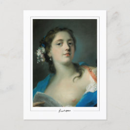 Rosalba Carriera #4 - vykort för konst