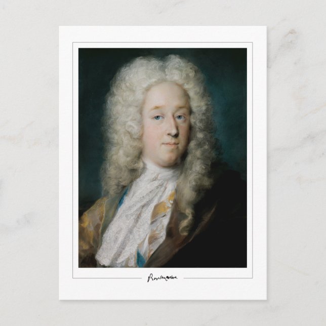 Rosalba Carriera #5 - vykort för konst (Framsida)