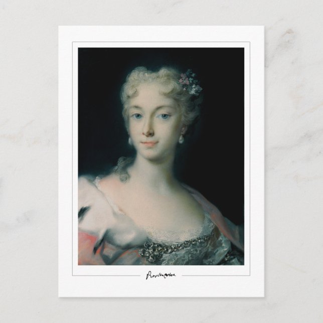 Rosalba Carriera #7 - Finkonst Postkort Vykort (Framsida)