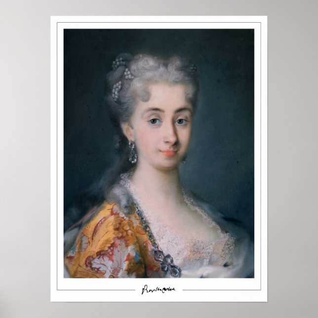 Rosalba Carriera Zedign Art Poster #14 (Framsidan)